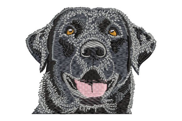 Black Labrador Retriever Embroidery Review