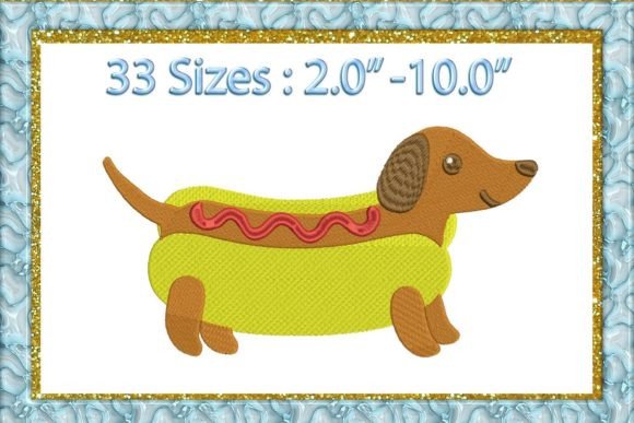 Dachshund Embroidery Design Review