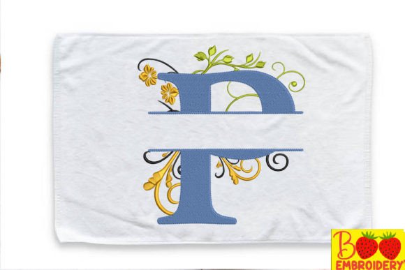Floral Letter P: A Designer's Holiday Review