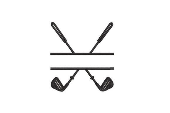 Golf Split Embroidery Design Review for Etsy Sellers