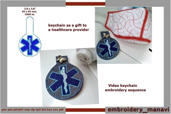 Keychain with Medical Symbols Review