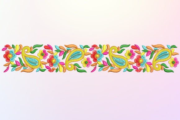 Paisley Border Design Review for Small Business Merch
