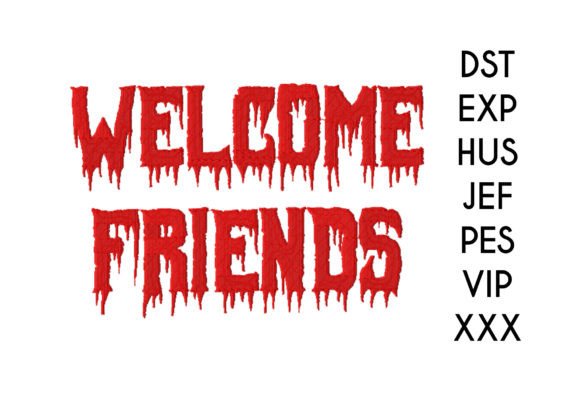 Welcome Friends Embroidery Design Review